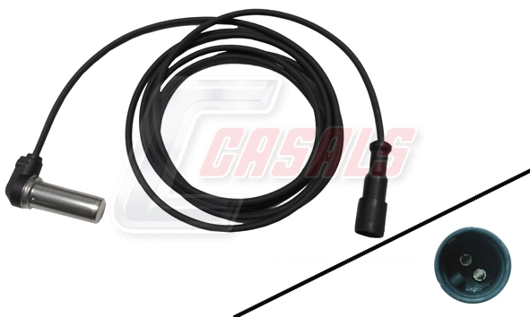 Sensor, wheel speed (50345)