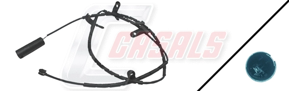 Warning Contact, brake pad wear (50183)