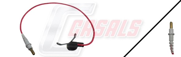 Warning Contact, brake pad wear (50029)