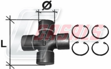 Joint, propshaft (CR26)