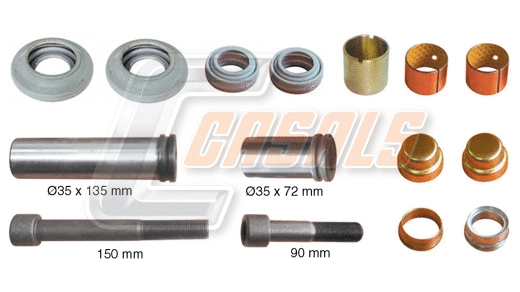 Repair Kit, brake caliper (MD567)