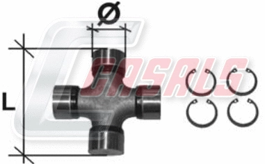 Joint, propshaft (CR08)