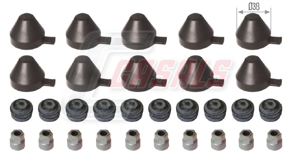 Repair Kit, brake caliper (MD414)