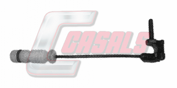 Warning Contact, brake pad wear (50212)