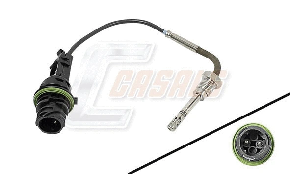 Sensor, exhaust gas temperature (65580)