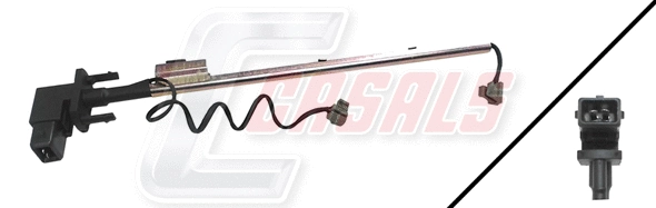 Warning Contact, brake pad wear (50104)