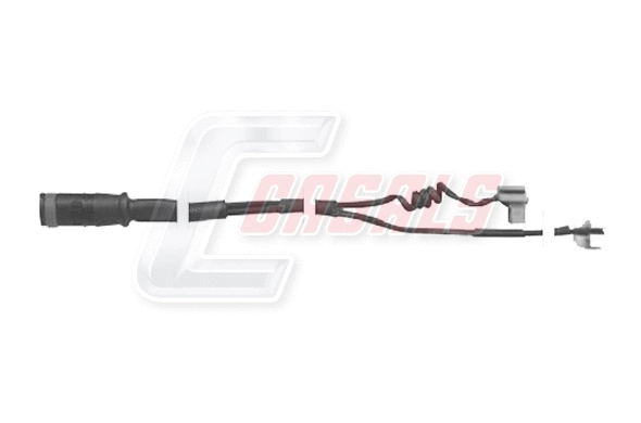 Warning Contact, brake pad wear (50284)