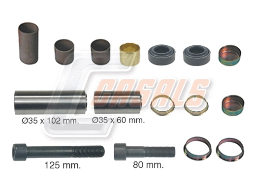 Repair Kit, brake caliper (MD850)