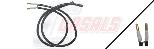 Warning Contact, brake pad wear (50064)