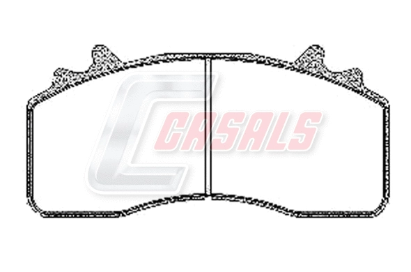 Brake Pad Set, disc brake (BKM315)