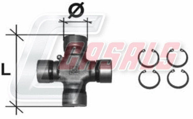 Joint, propshaft (CR02)