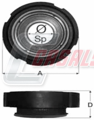 Suspension, propshaft (ST50)