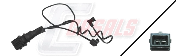 Warning Contact, brake pad wear (50093)