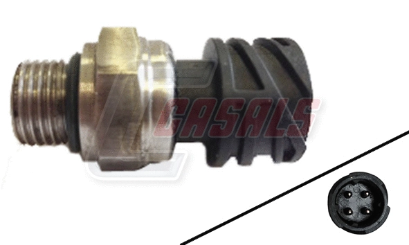 Sensor, oil pressure (65120)