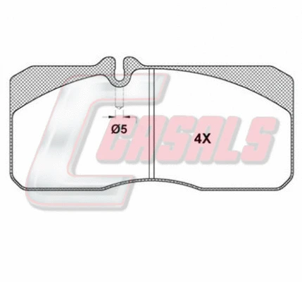 Brake Pad Set, disc brake (BKM987)