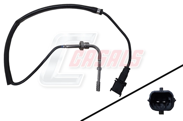Sensor, exhaust gas temperature (65587)