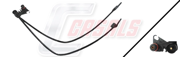 Warning Contact, brake pad wear (50103)