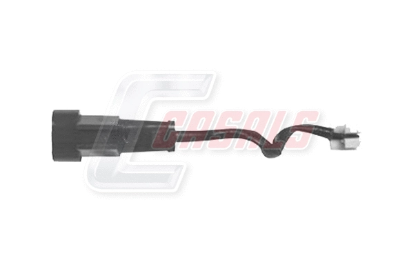 Warning Contact, brake pad wear (50286)