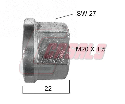 Wheel Nut (21249)