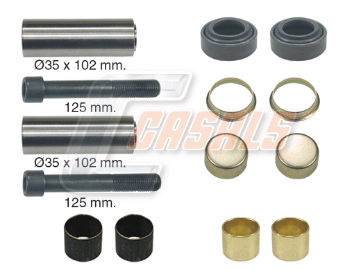 Repair Kit, brake caliper (MD524)