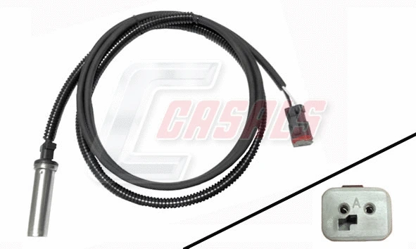 Sensor, wheel speed (50485)
