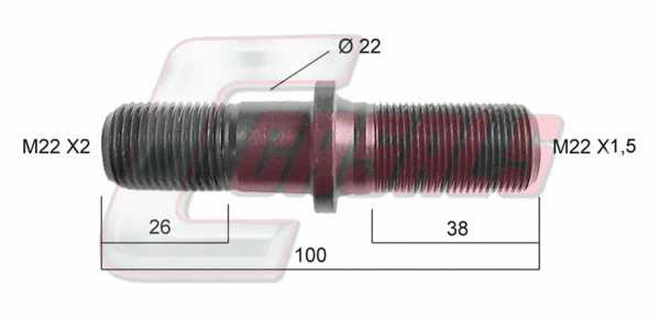 Wheel Stud (21147)