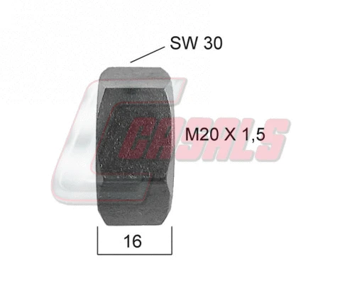Wheel Nut (21291)