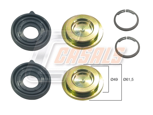 Repair Kit, brake caliper (MD405)