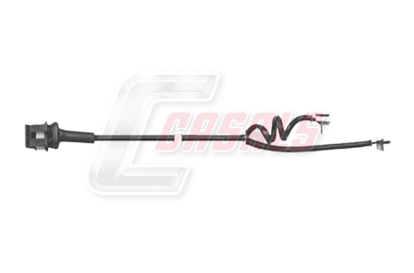 Warning Contact, brake pad wear (50273)