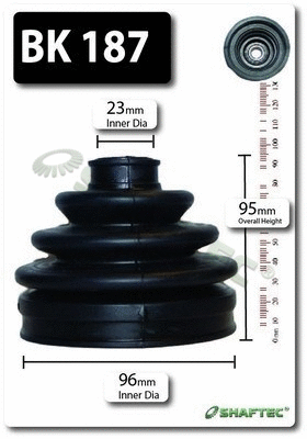 Bellow Kit, drive shaft (BK187)