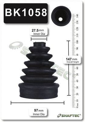 Bellow Kit, drive shaft (BK1058)