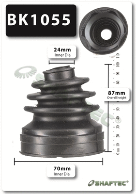 Bellow Kit, drive shaft (BK1055)