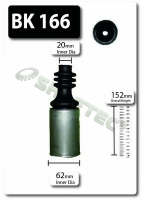 Bellow Kit, drive shaft (BK166)