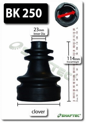 Bellow Kit, drive shaft (BK250)