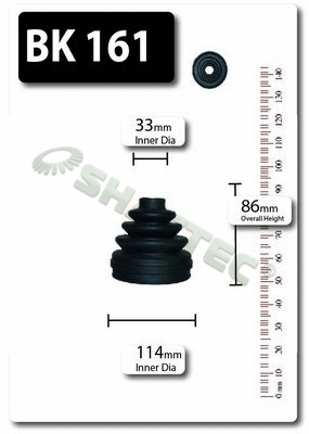 Bellow Kit, drive shaft (BK161)