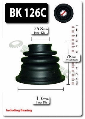 Bellow Kit, drive shaft (BK126C)