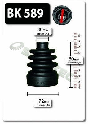 Bellow Kit, drive shaft (BK589)