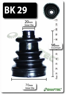 Bellow Kit, drive shaft (BK29)