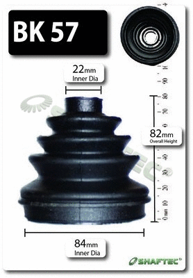 Bellow Kit, drive shaft (BK57)