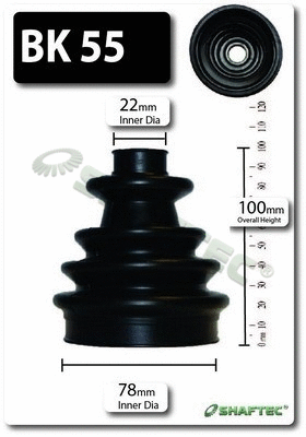 Bellow Kit, drive shaft (BK55)