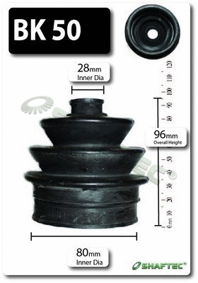 Bellow Kit, drive shaft (BK50)