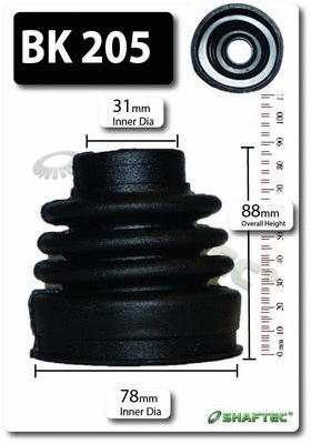 Bellow Kit, drive shaft (BK205)