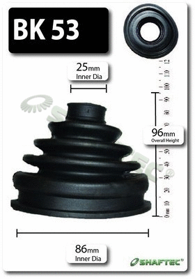 Bellow Kit, drive shaft (BK53)
