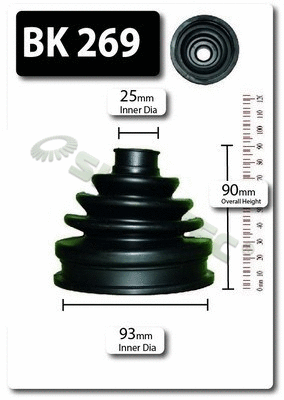 Bellow Kit, drive shaft (BK269)