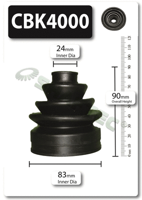 Bellow Kit, drive shaft (CBK4000)