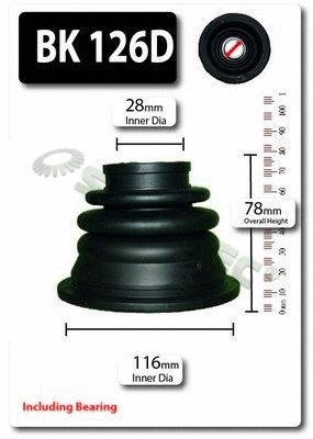 Bellow Kit, drive shaft (BK126D)