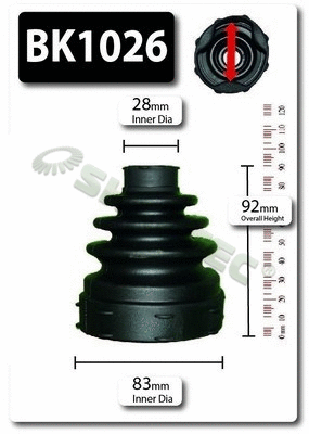 Bellow Kit, drive shaft (BK1026)