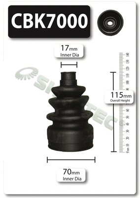 Bellow Kit, drive shaft (CBK7000)