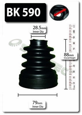 Bellow Kit, drive shaft (BK590)