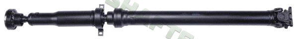 Propshaft, axle drive (SPS166)